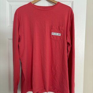 Vineyard Vines long sleeve hockey T shirt
